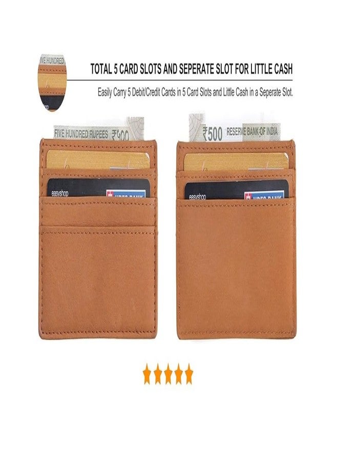 Stylbase Stylbse Visiting business card case wallet with magnetic closure, pocket-sized credit card holder, suitable for both men and women (Beige) - Image 2